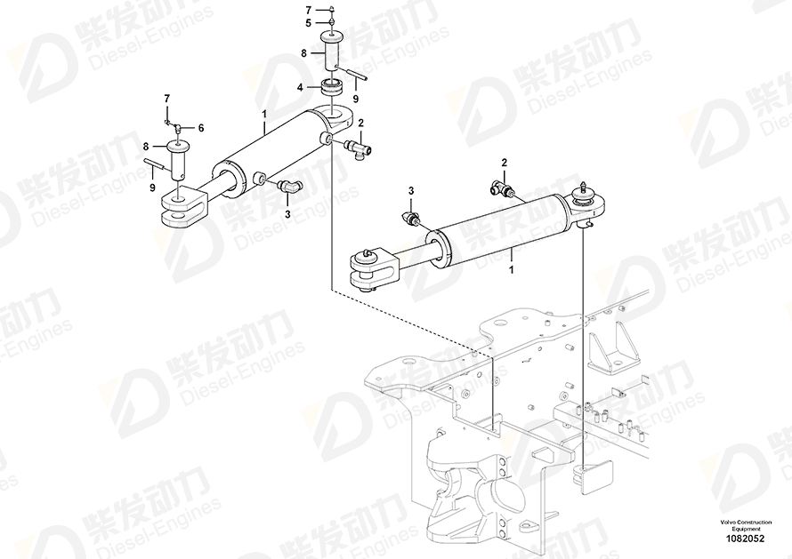 VOLVO T-nipple 936694 Drawing