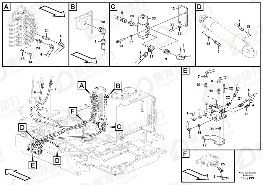 VOLVO Hex. socket screw 984351 Drawing