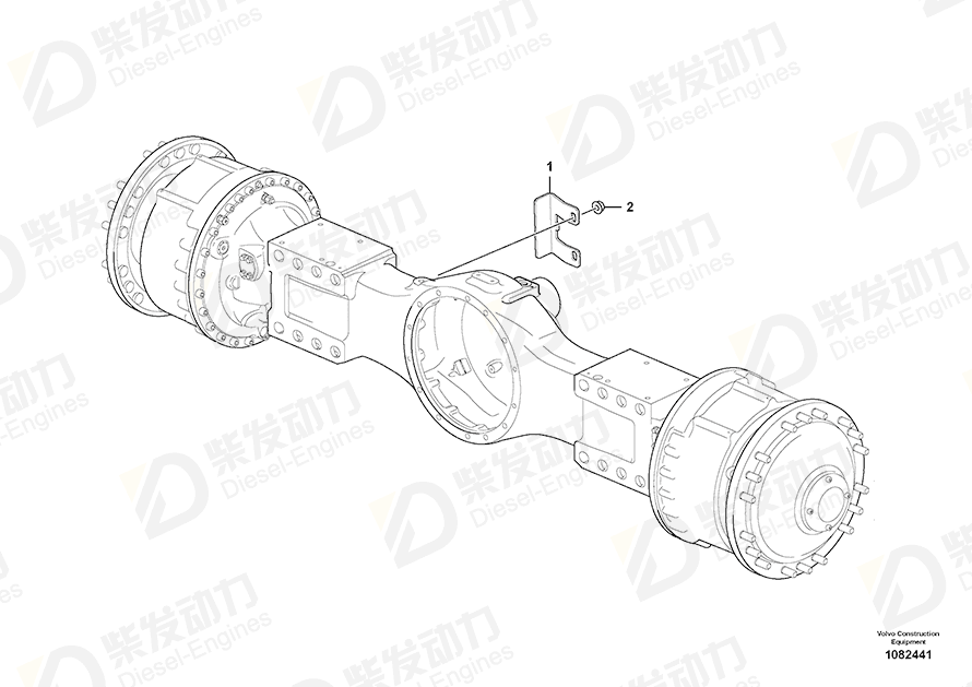 VOLVO Protecting plate 16893726 Drawing VOLVO Protecting plate 16893726 Drawing