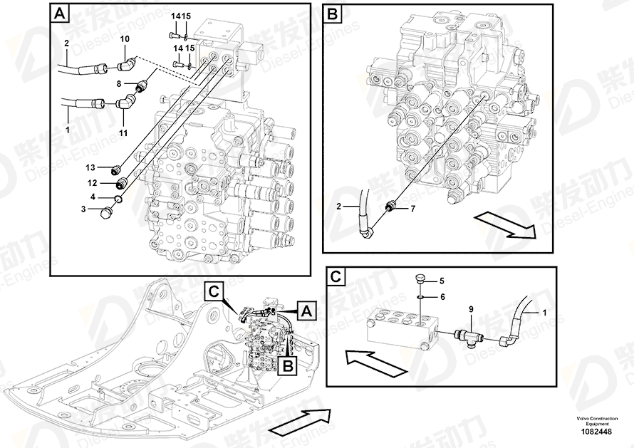 VOLVO Nipple 937535 Drawing