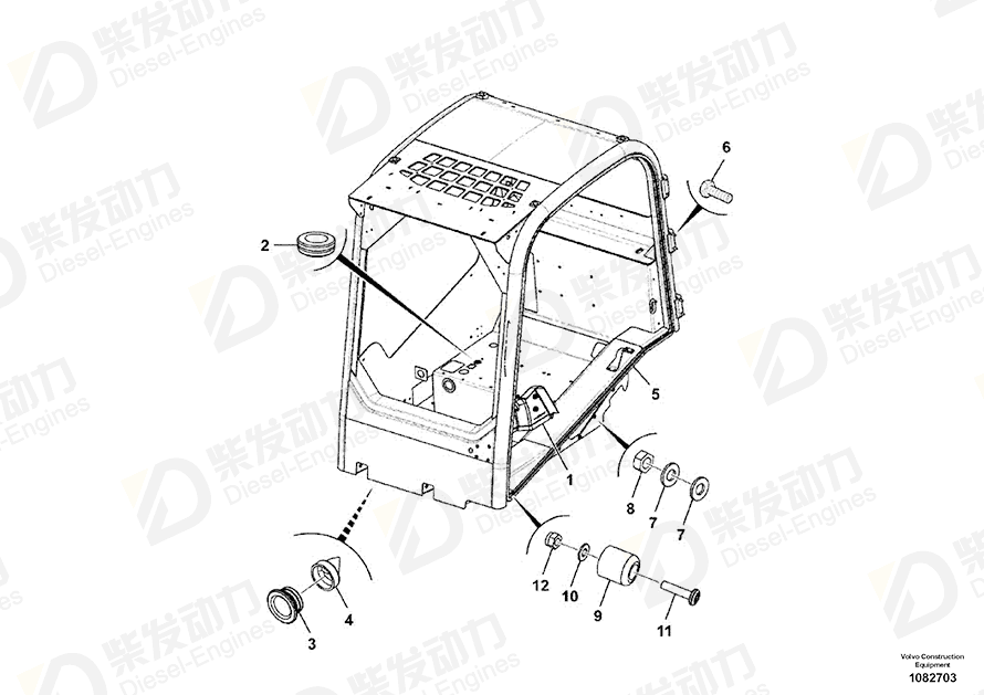 VOLVO Washer 17223972 Drawing