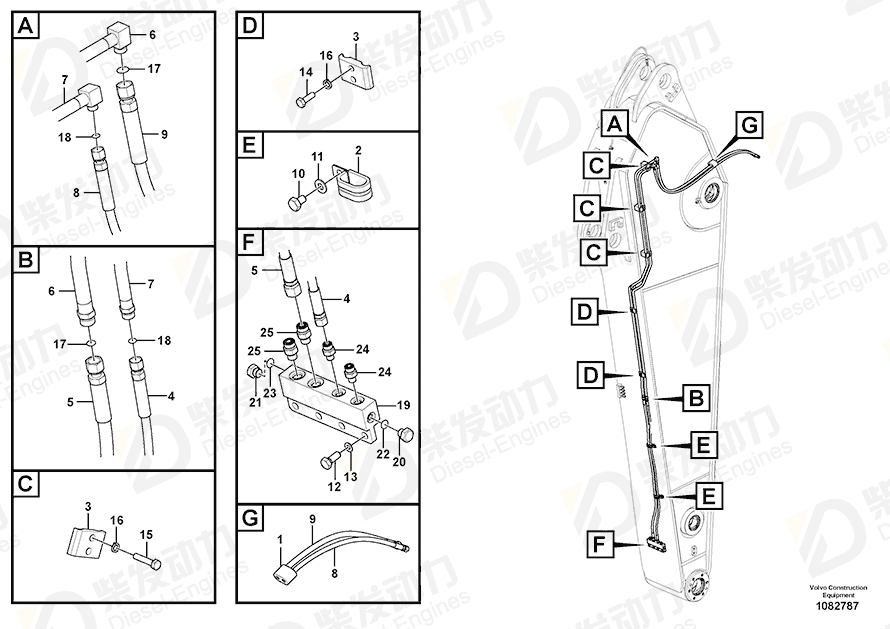 VOLVO Pipe 14677431 Drawing
