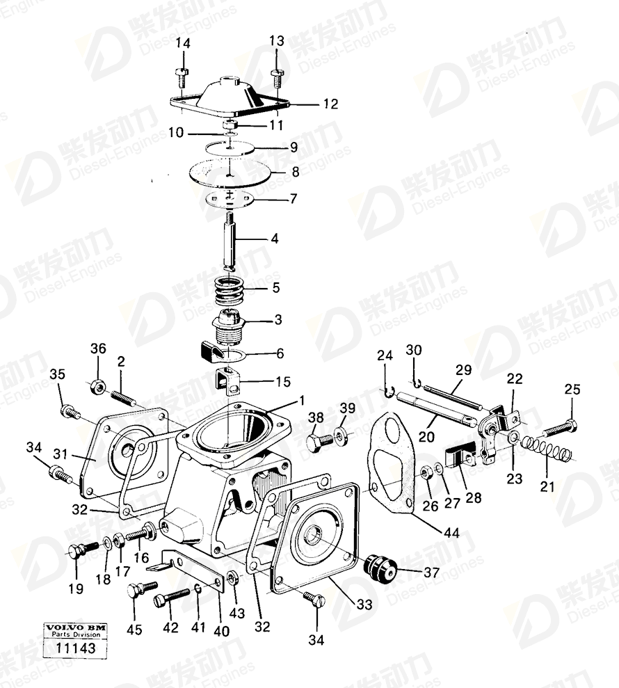 VOLVO Washer 7241794 Drawing