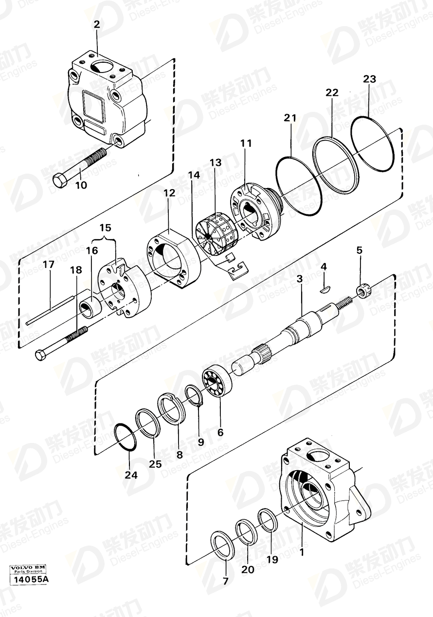 VOLVO Screw 6621750 Drawing