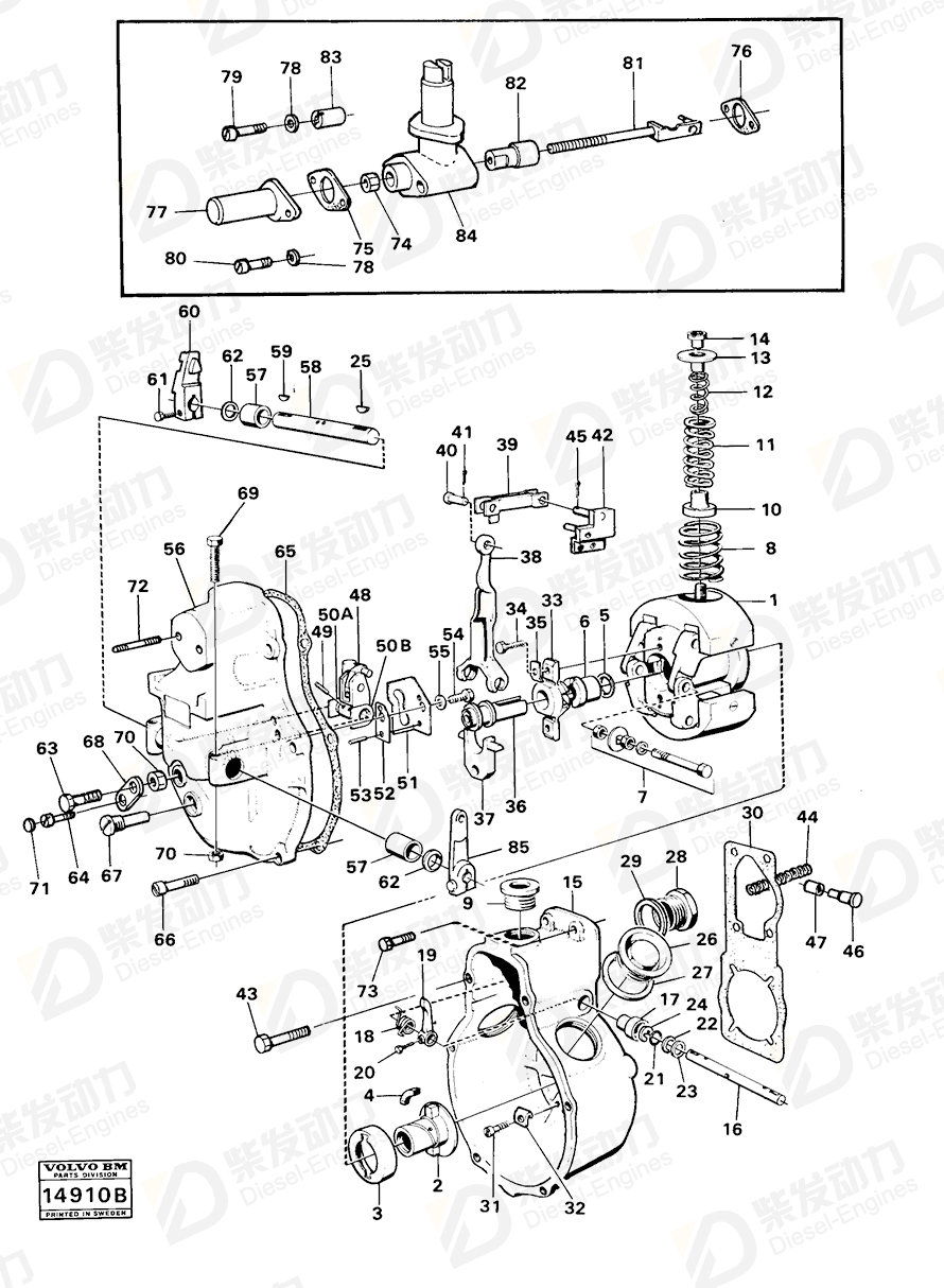VOLVO Compression spring 233417 Drawing