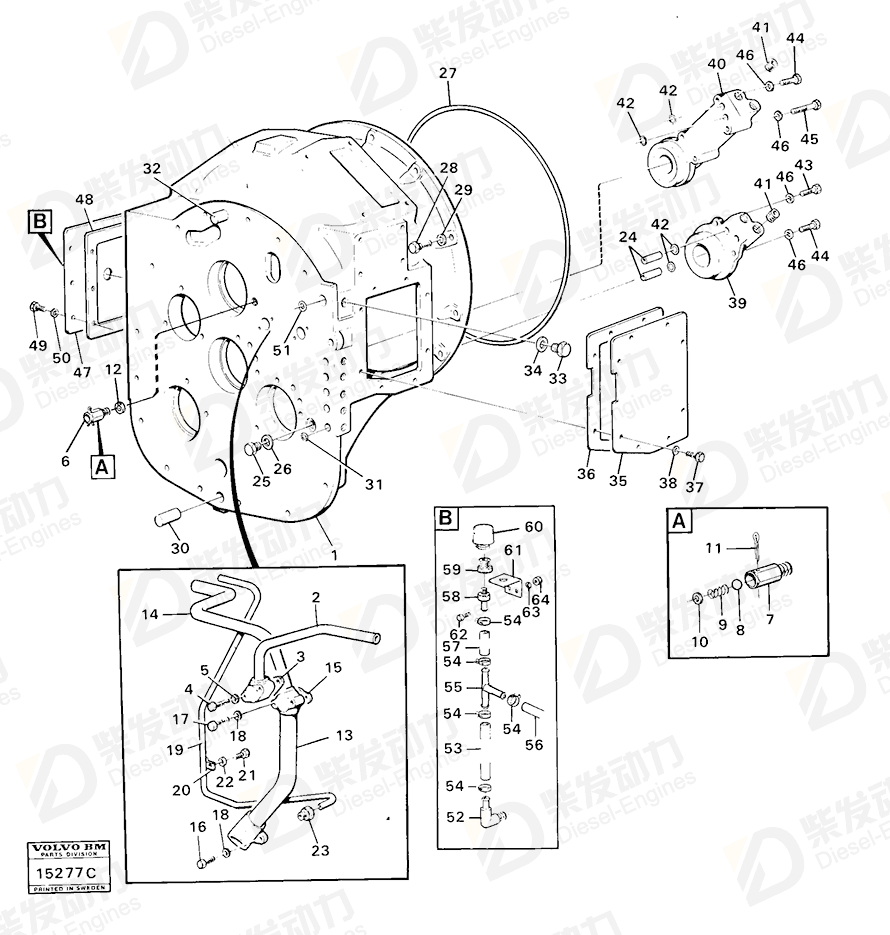 VOLVO Connector 419446 Drawing