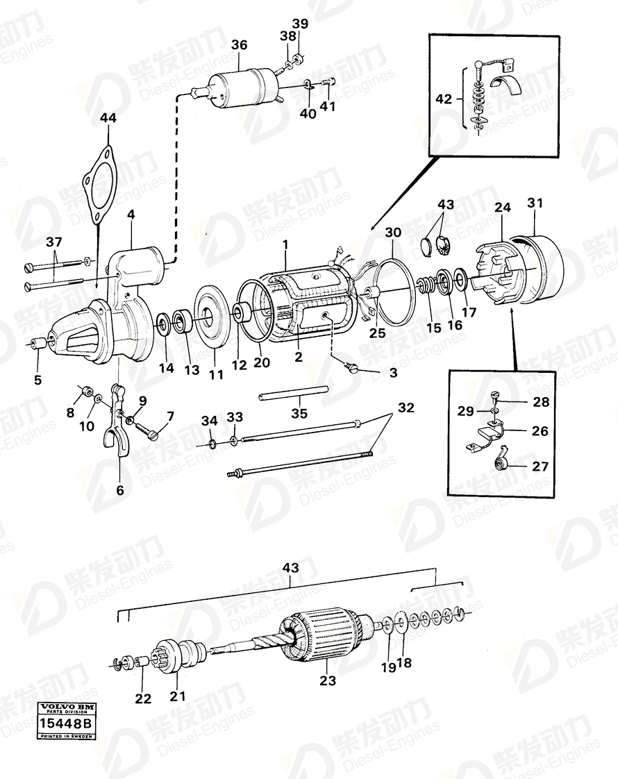 VOLVO Nut 955791 Drawing