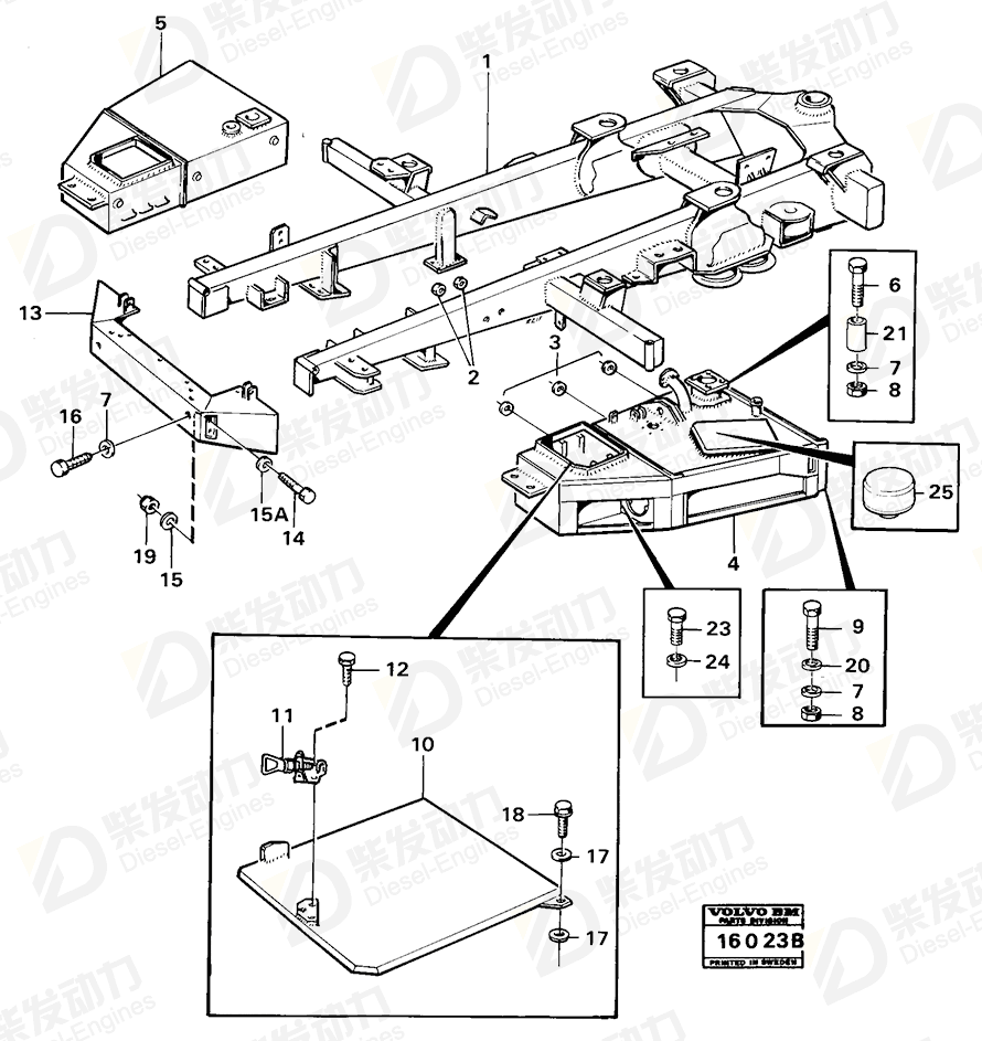 VOLVO Overrider 4941485 Drawing