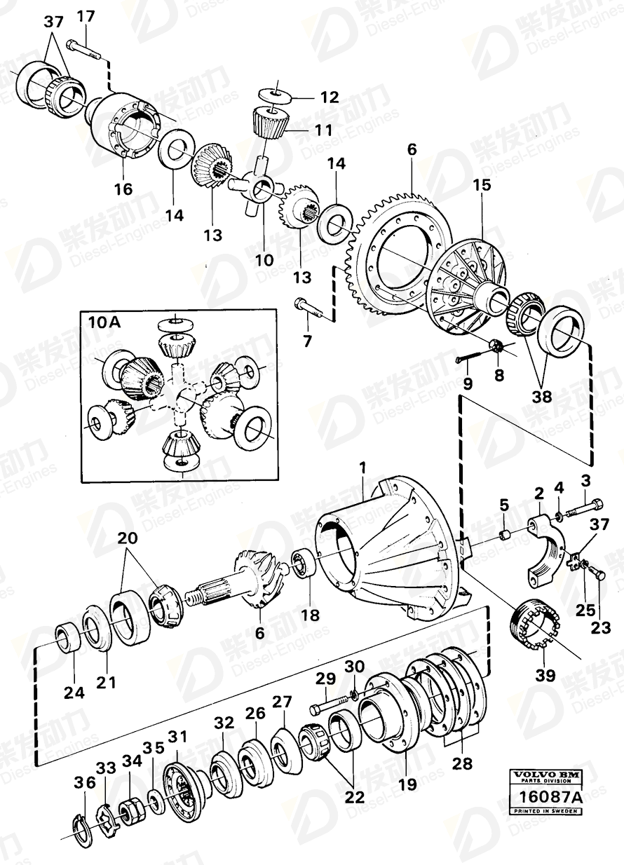 VOLVO Companion flange 382992 Drawing VOLVO Companion flange 382992 Drawing
