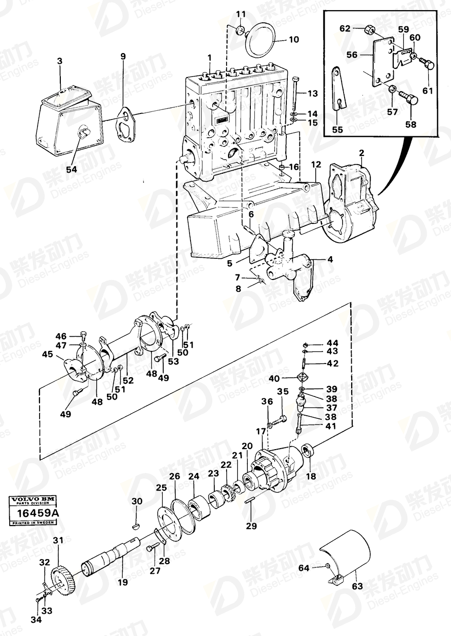 VOLVO Stud 953224 Drawing