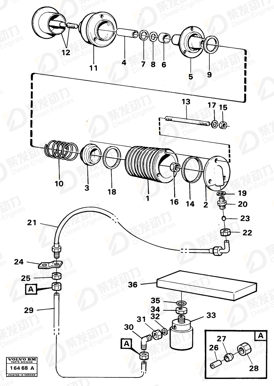 VOLVO Scraper 467304 Drawing