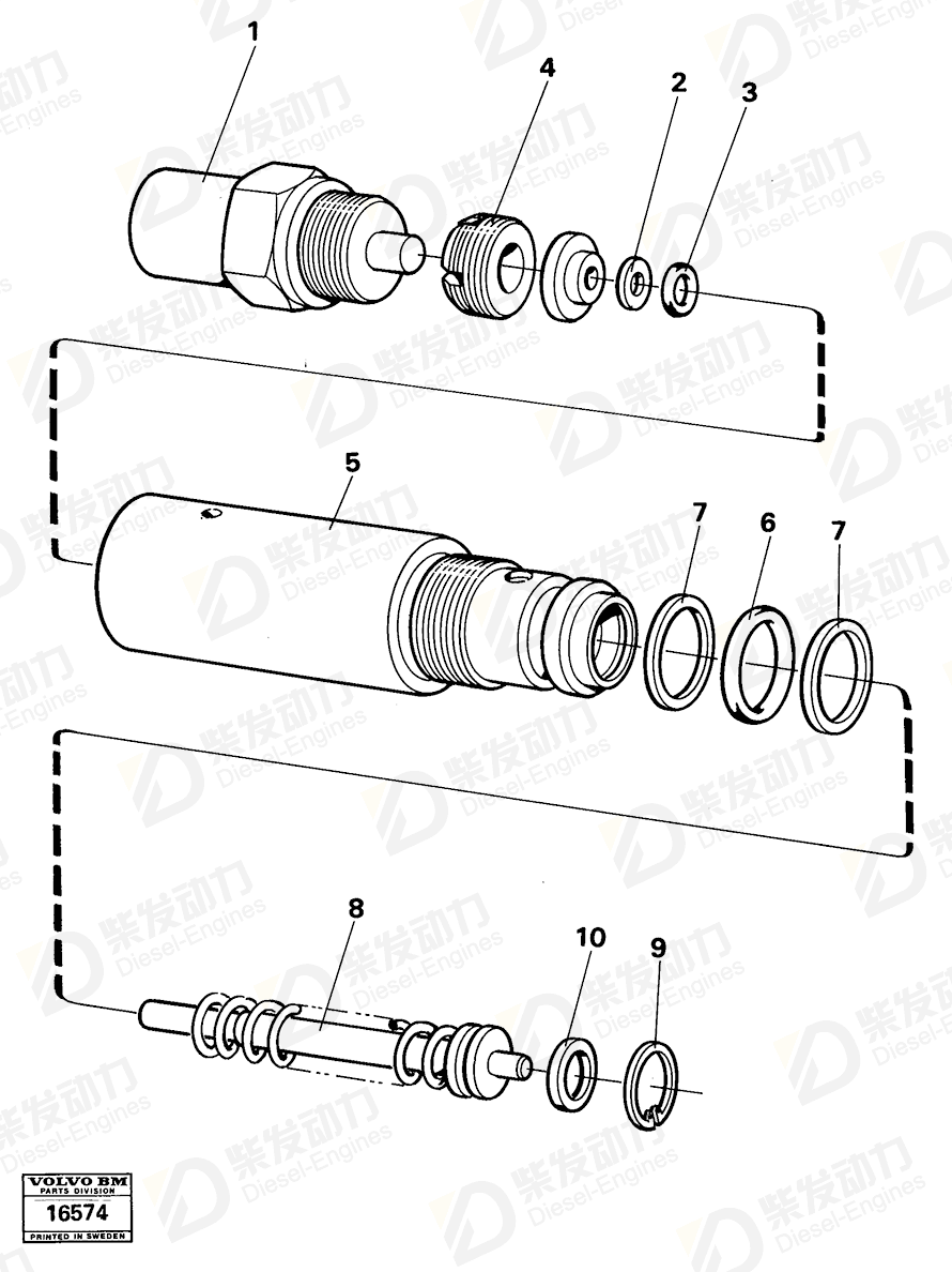 VOLVO Contact 1578100 Drawing