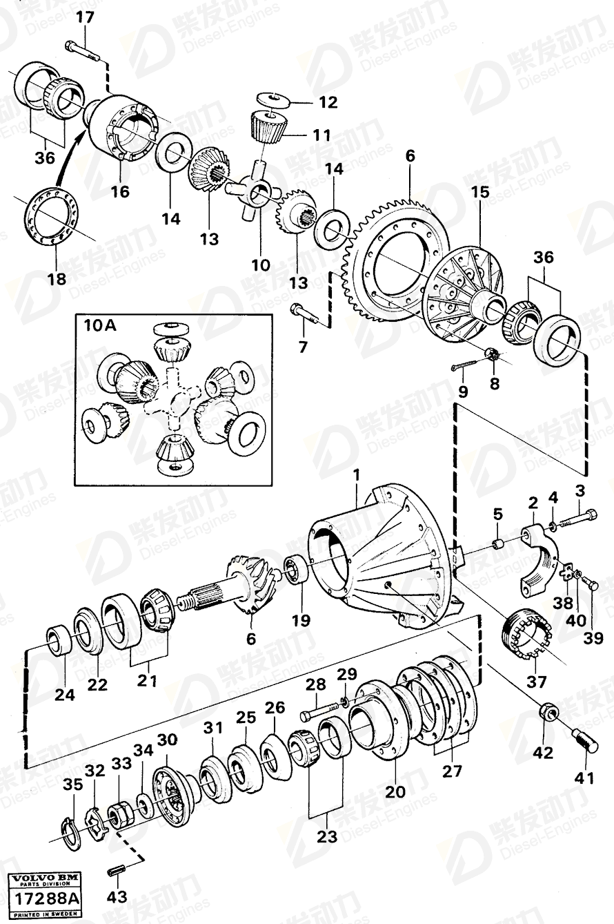 VOLVO Shim 384072 Drawing