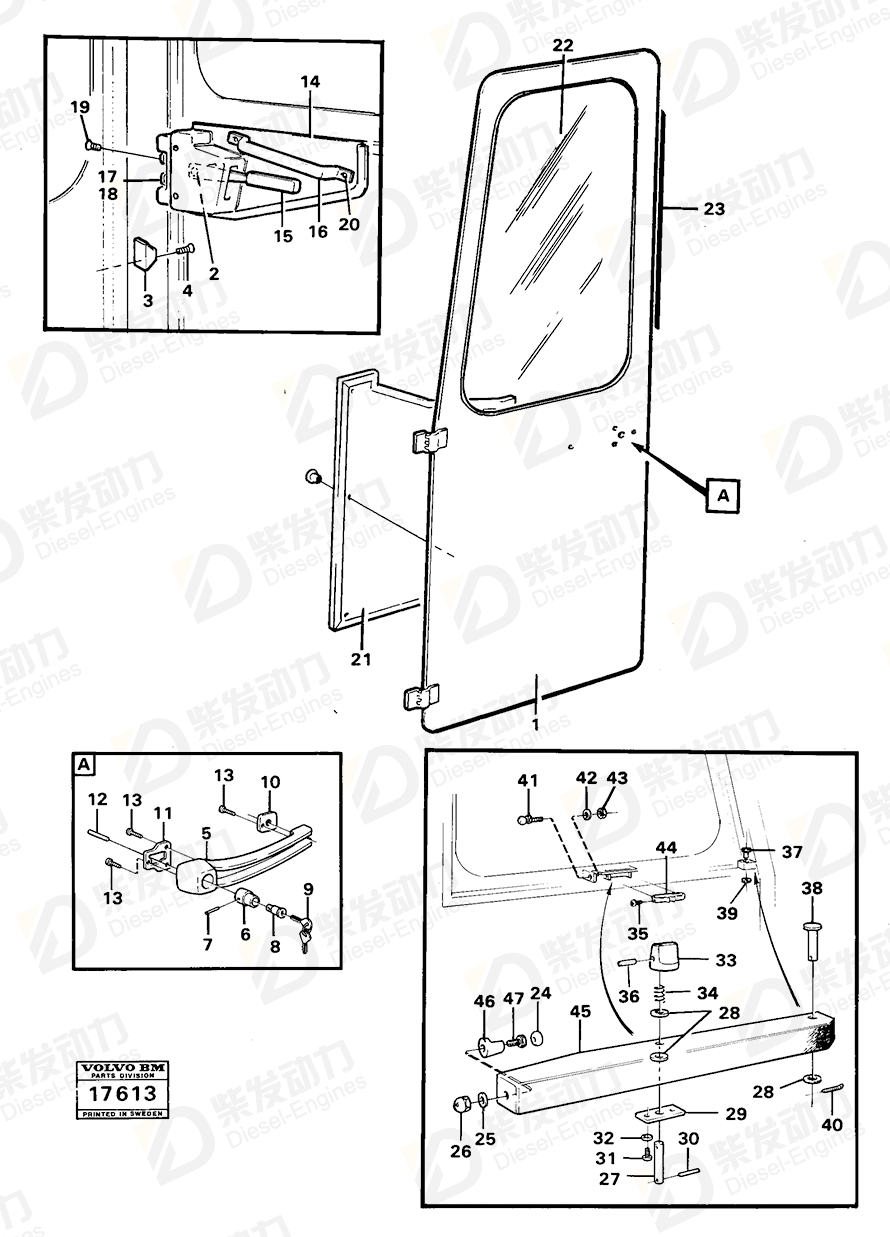 VOLVO Screw 13944049 Drawing