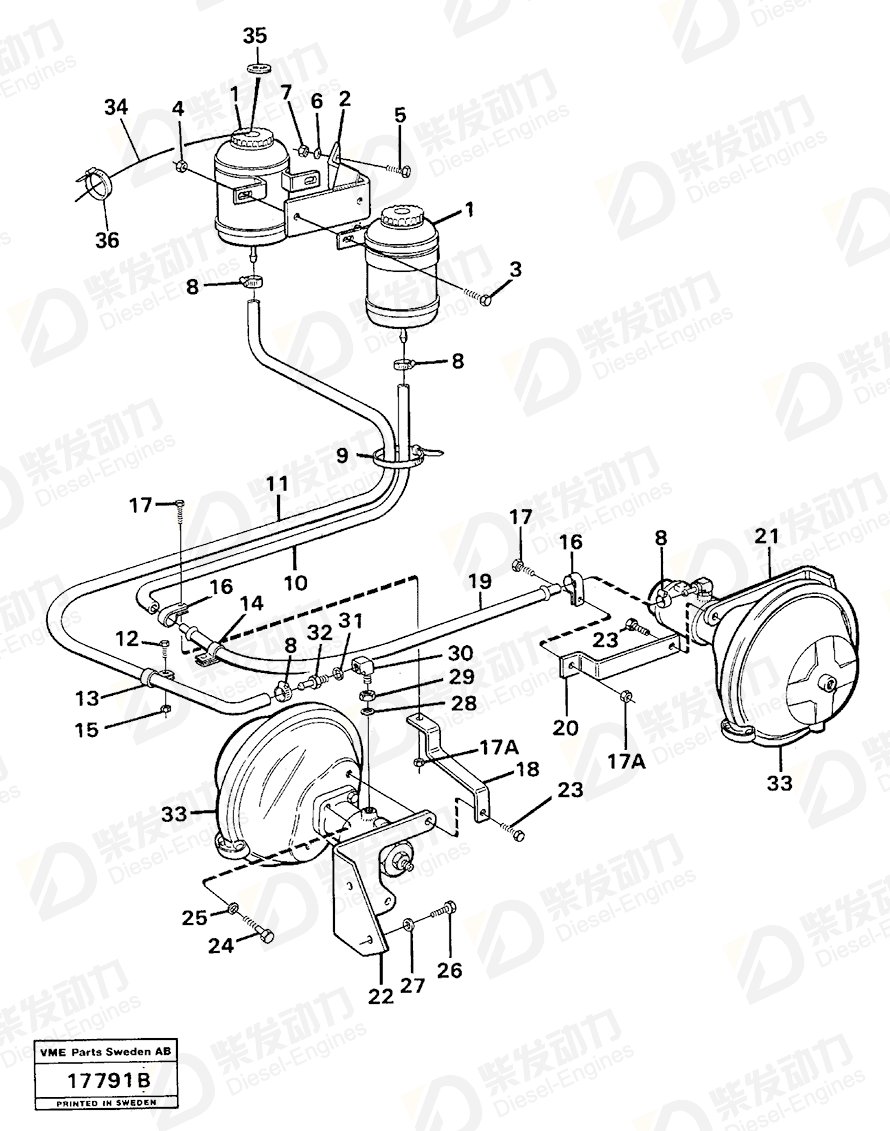 VOLVO Nipple 13946001 Drawing