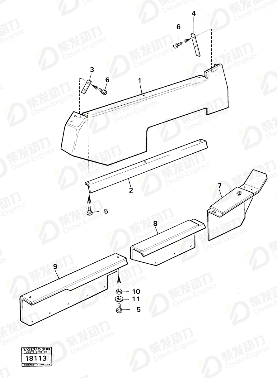 VOLVO Rubber mat 4940914 Drawing VOLVO Rubber mat 4940914 Drawing