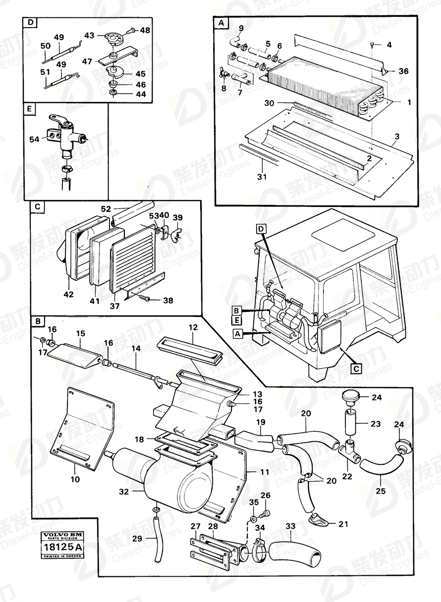 VOLVO Spring washer 676522 Drawing