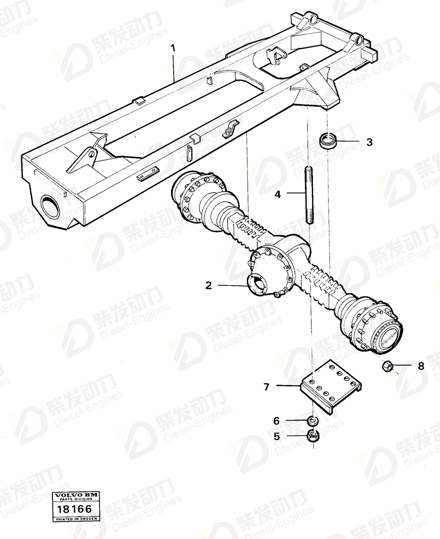 VOLVO Screw 4941378 Drawing