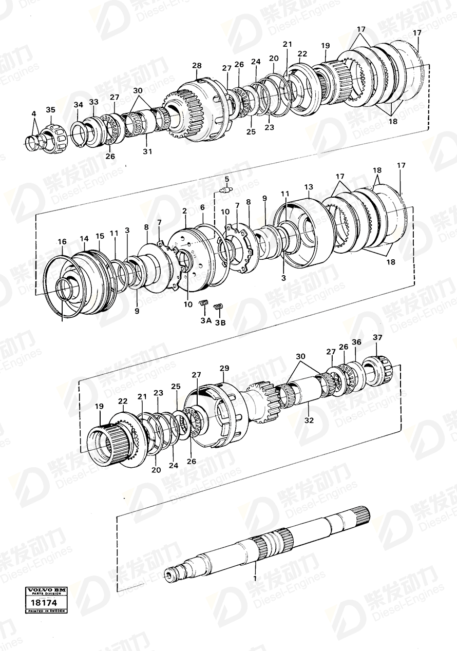 VOLVO Washer 795319 Drawing