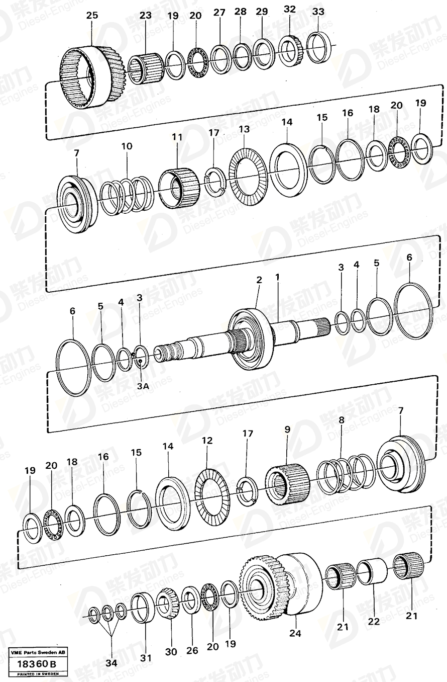 VOLVO Steel disc 4720763 Drawing VOLVO Steel disc 4720763 Drawing