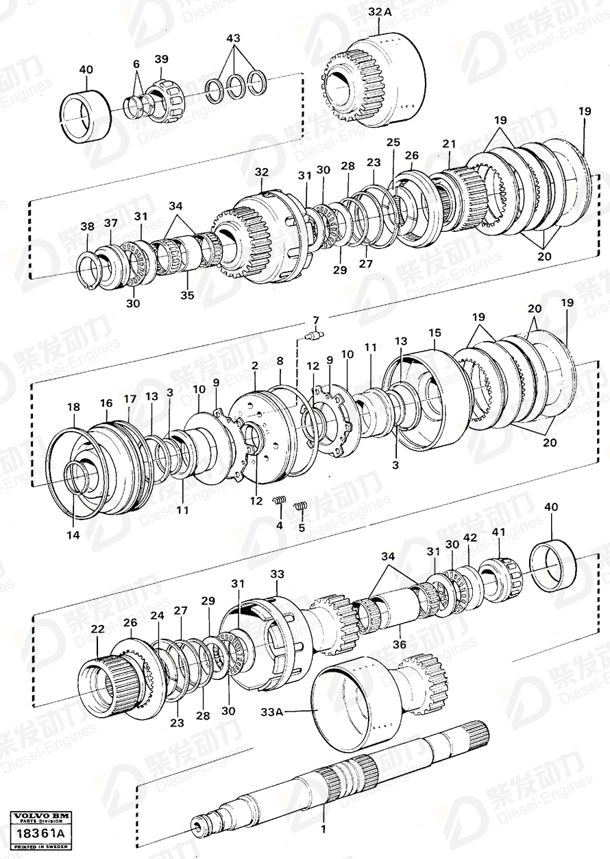VOLVO Mating Plate 11037156 Drawing
