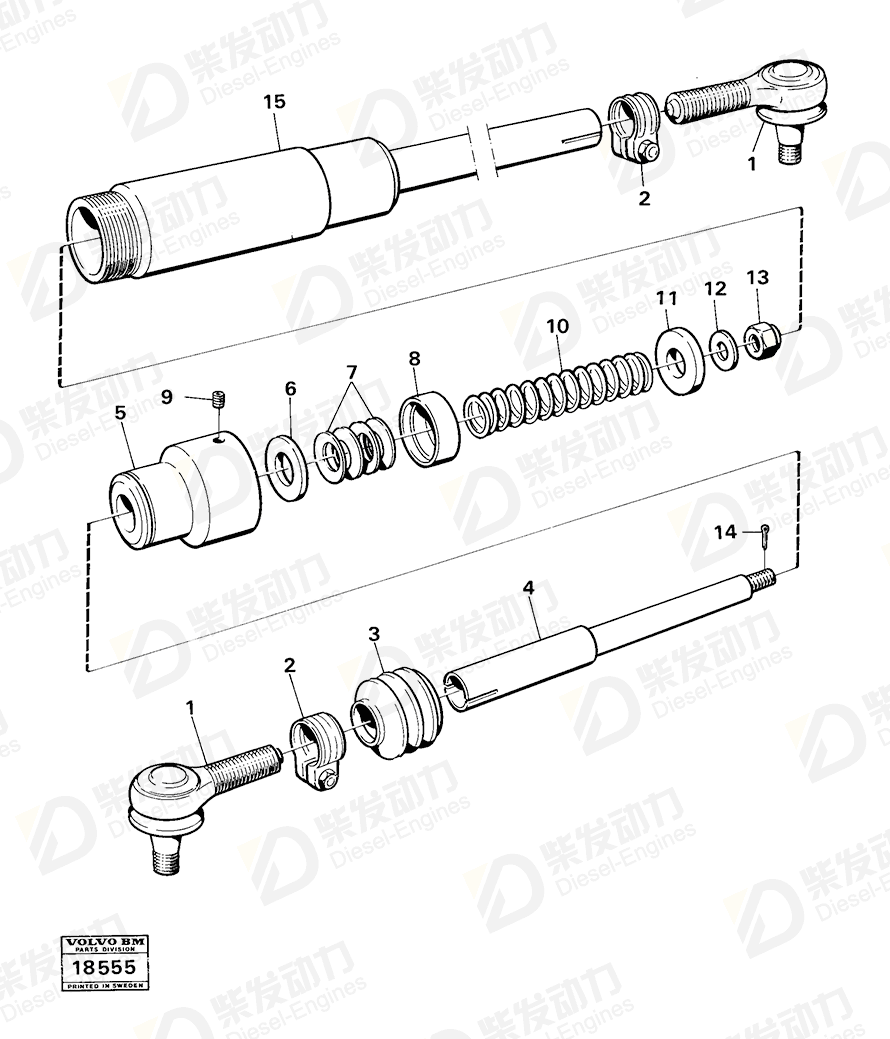 VOLVO Disc spring 961387 Drawing