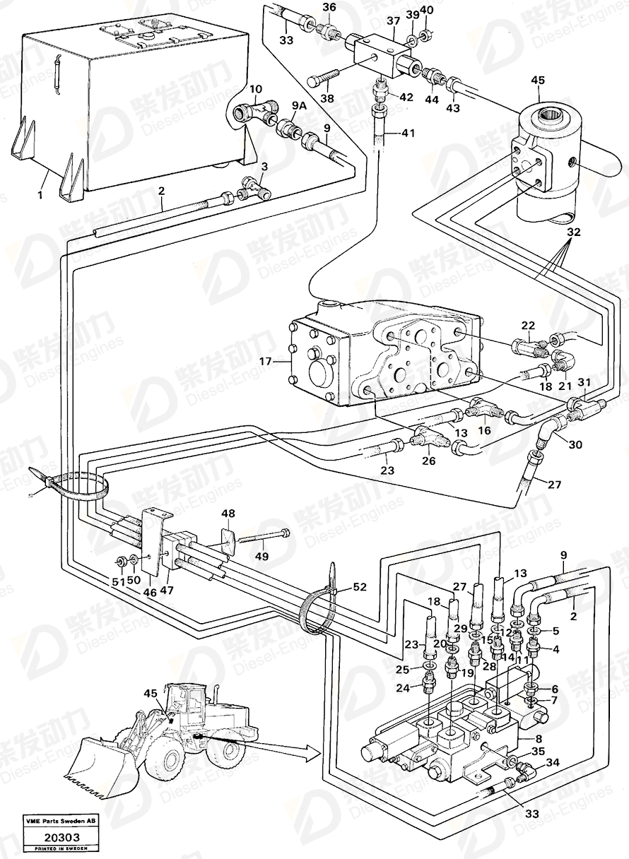 VOLVO Nipple 4823459 Drawing