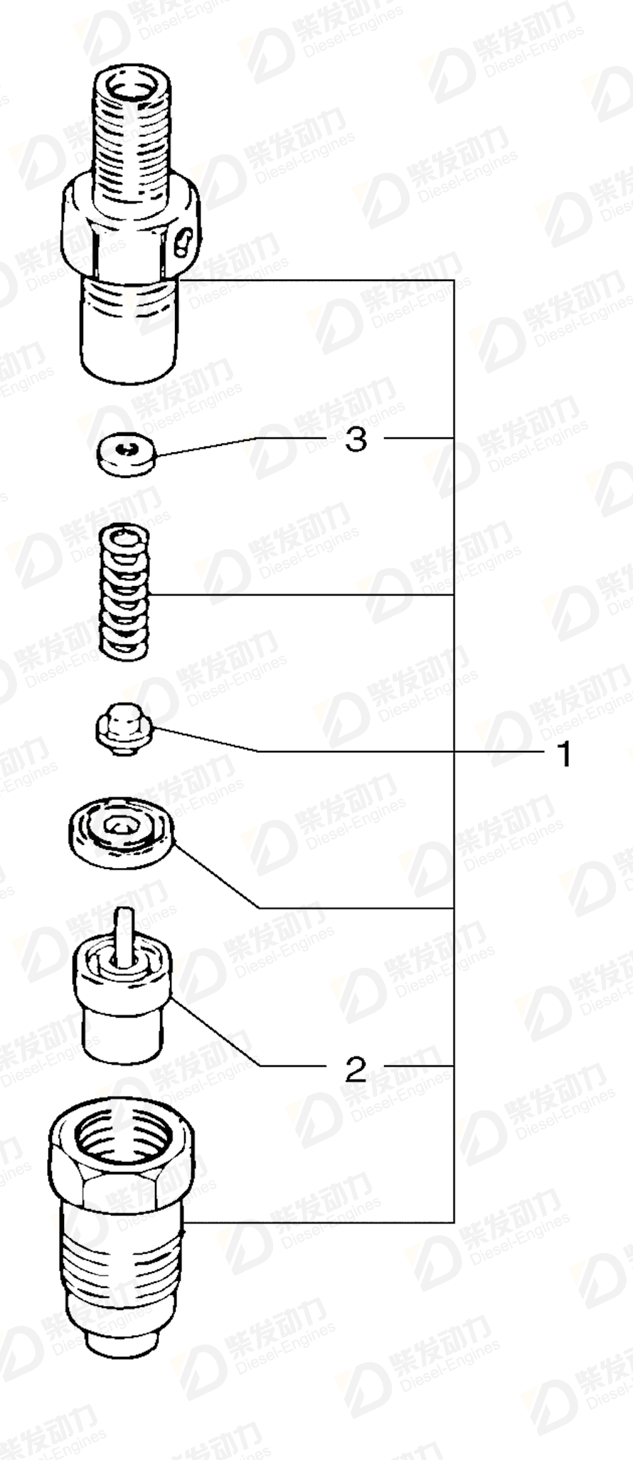 VOLVO Washer 7410682 Drawing