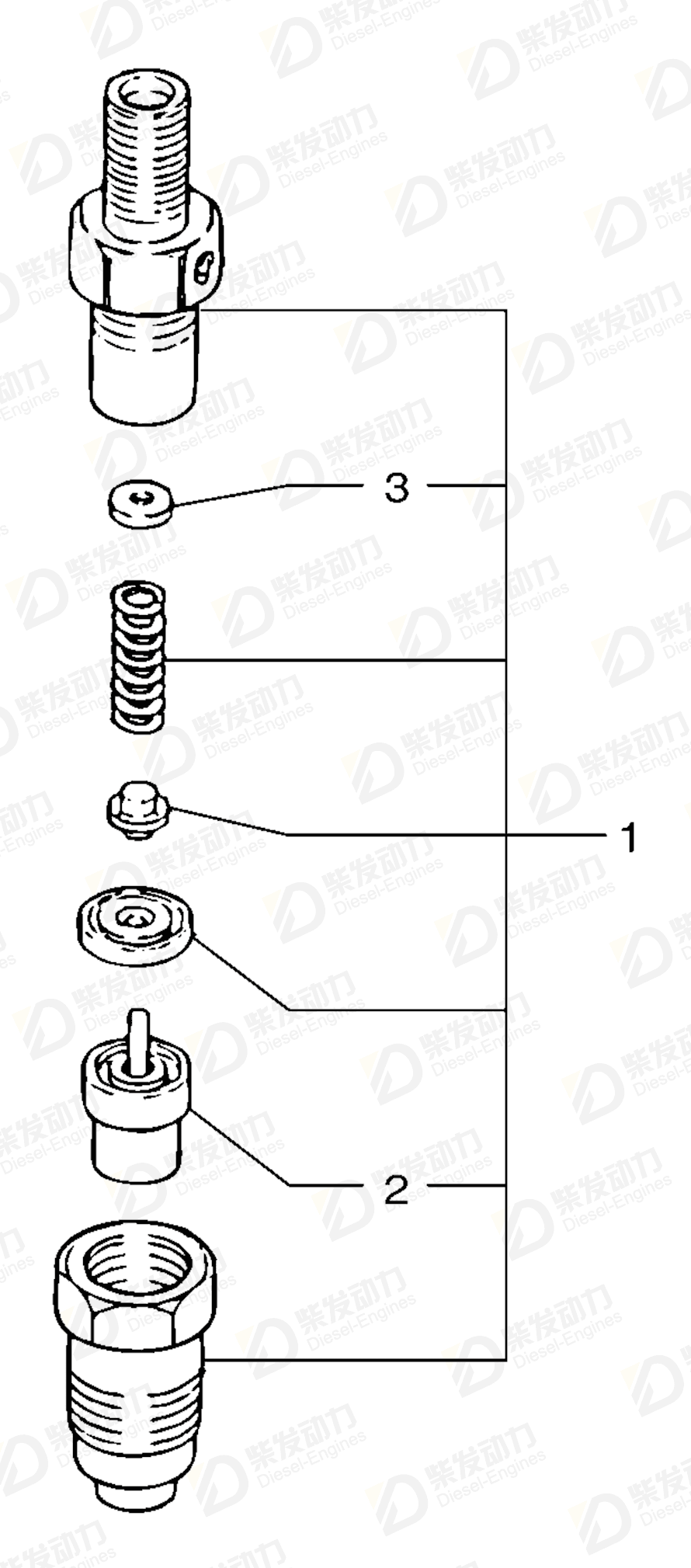 VOLVO Washer 7410684 Drawing