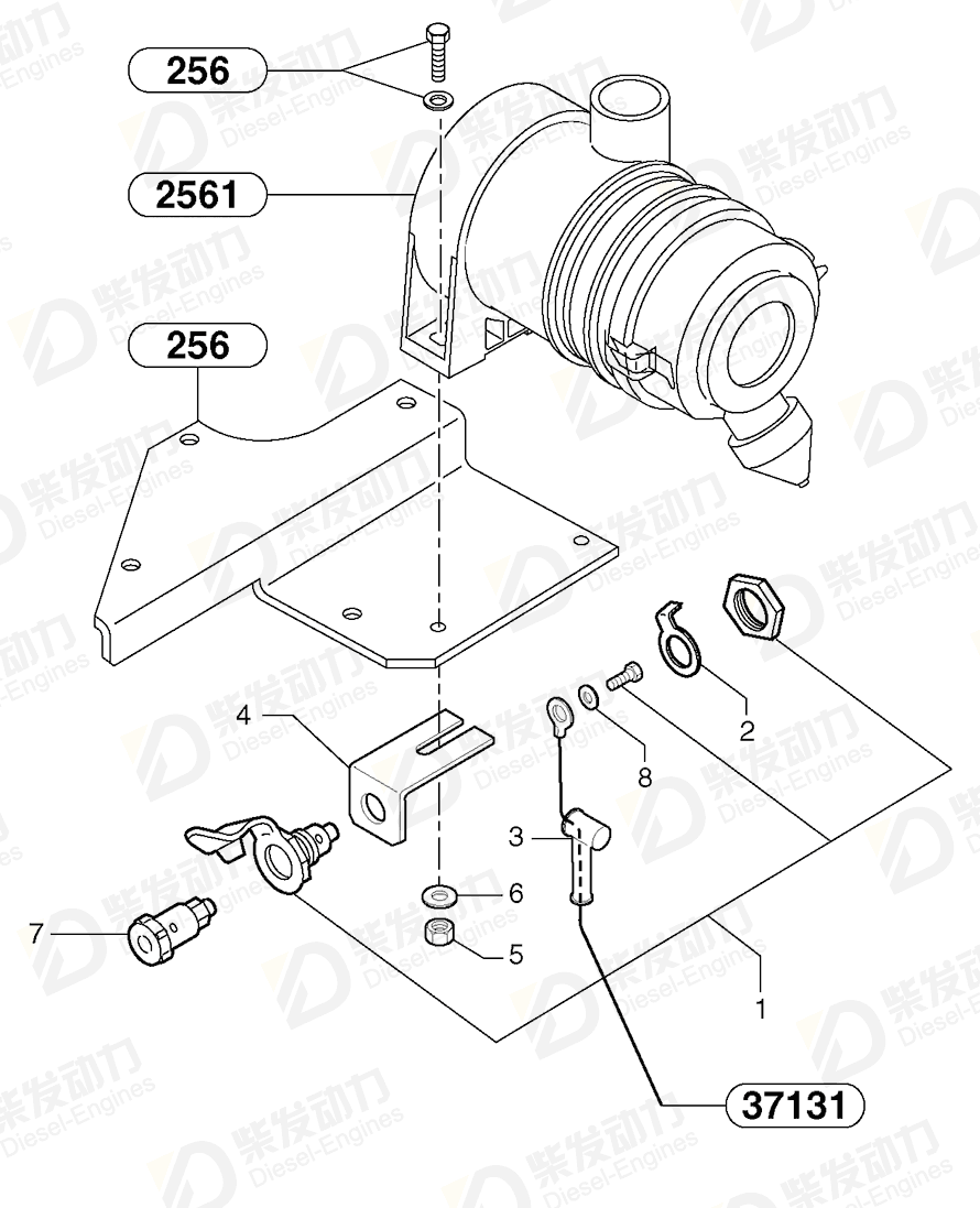 VOLVO Pipe 11806228 Drawing