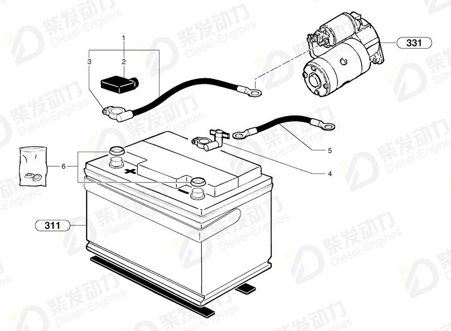 VOLVO Cowl 5040084 Drawing