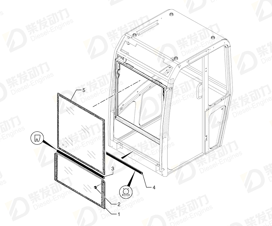 VOLVO Grommet 7415567 Drawing