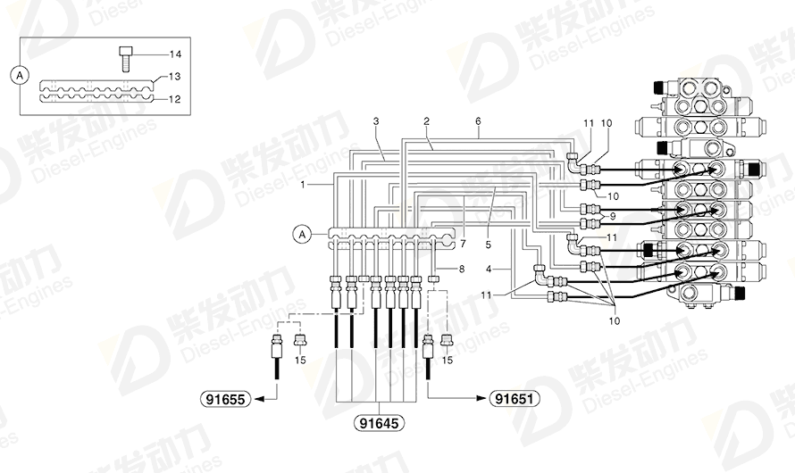 VOLVO Union 11806376 Drawing