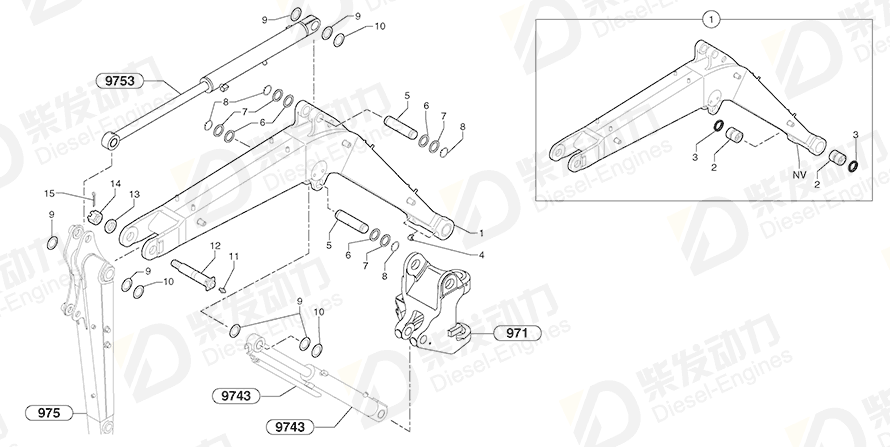 VOLVO Sealing 11802099 Drawing