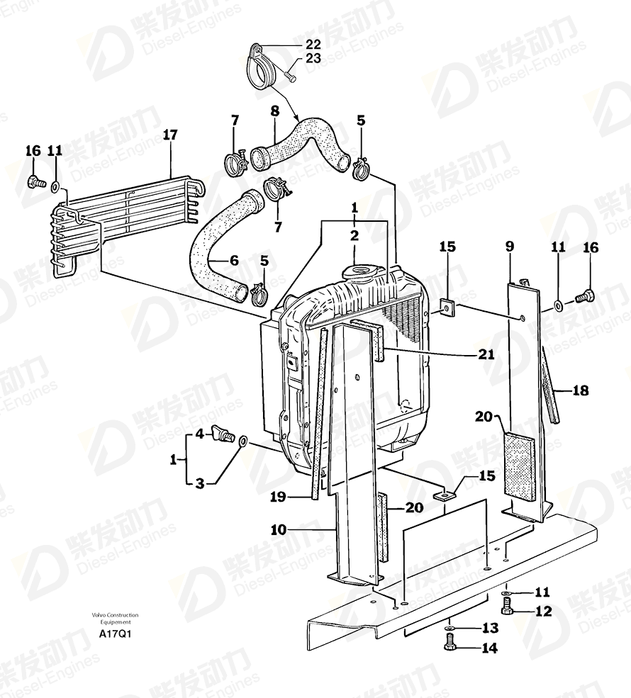 VOLVO Sealing 11805759 Drawing