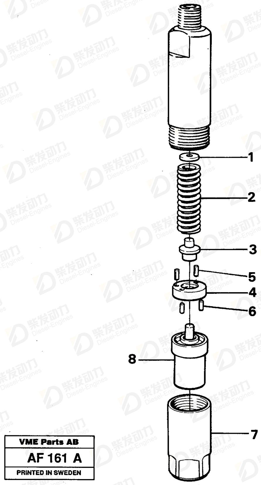 VOLVO Injector 479443 Drawing