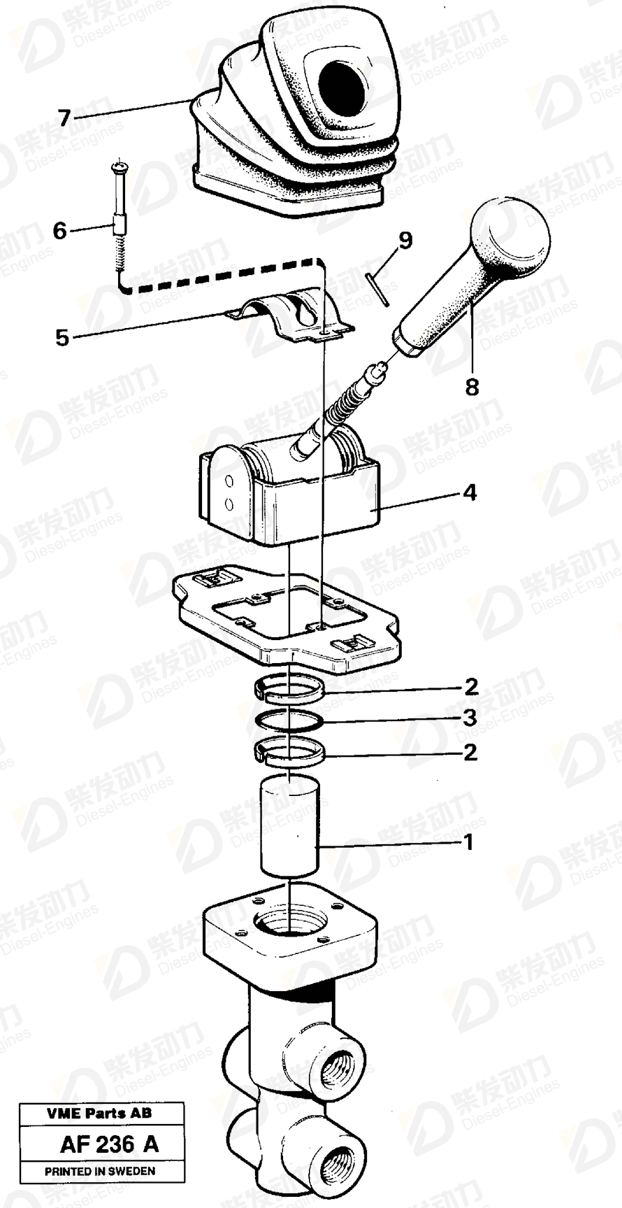 VOLVO Bellows 11993664 Drawing