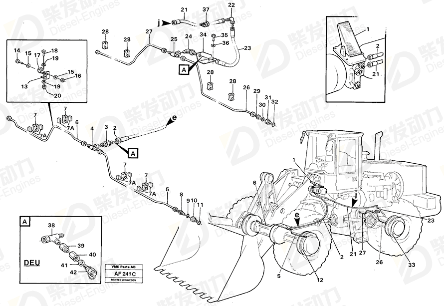 VOLVO Clutch 4863706 Drawing