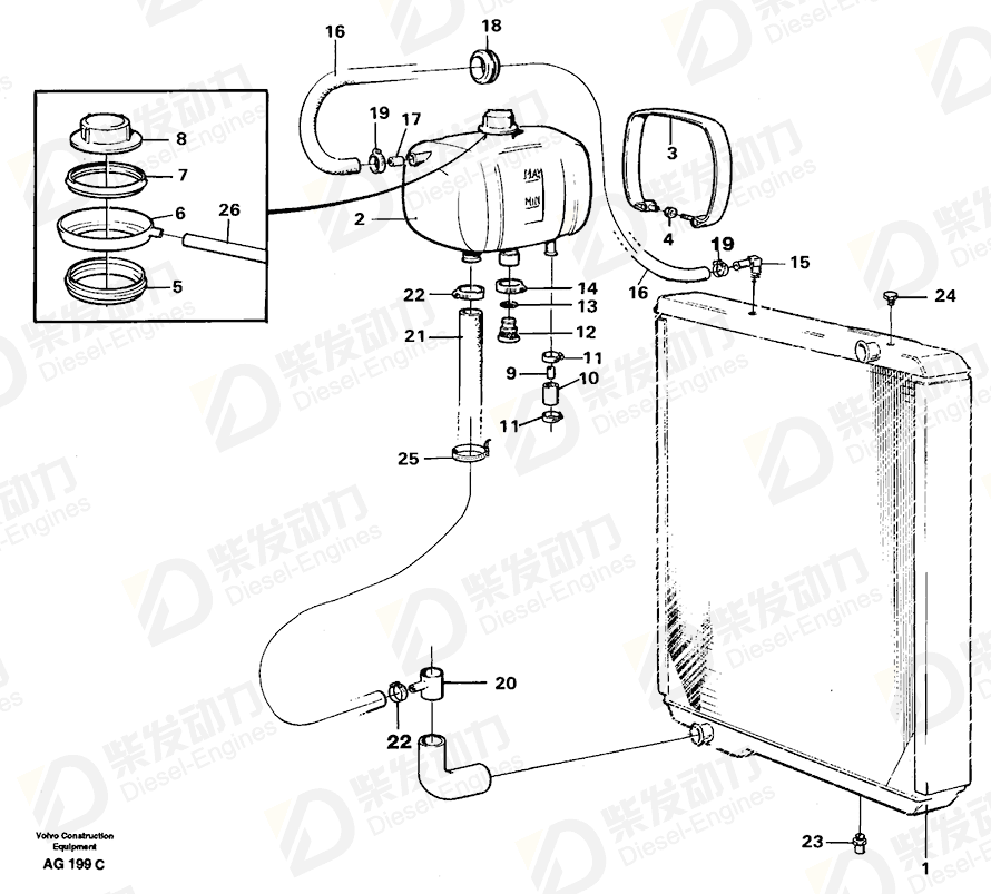 VOLVO Plug 180759 Drawing