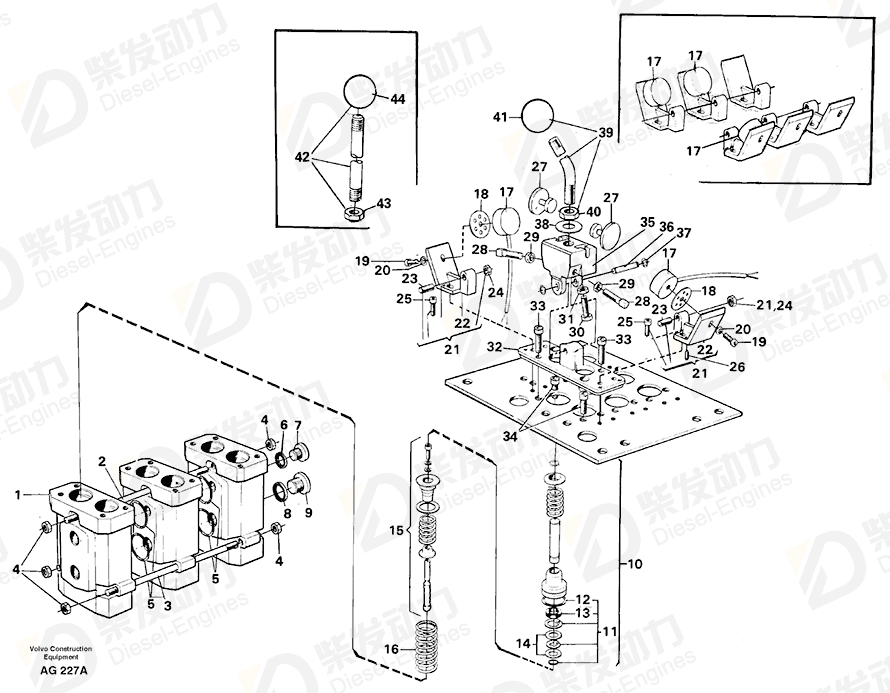 VOLVO Repair kit 17413420 Drawing VOLVO Repair kit 17413420 Drawing