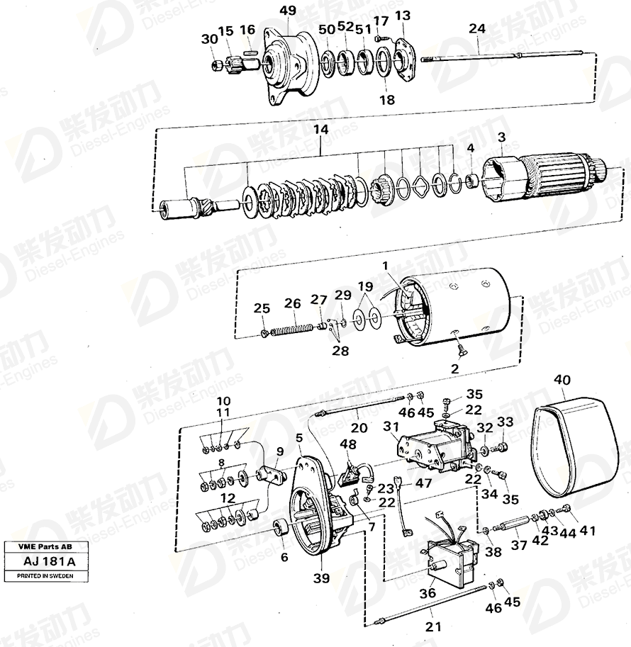 VOLVO Bolt 6643677 Drawing