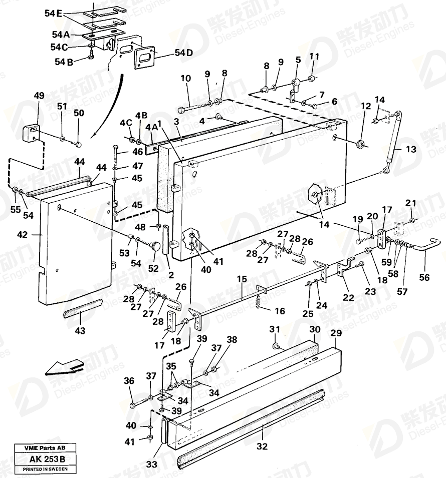 VOLVO Spacer sleeve 13968796 Drawing VOLVO Spacer sleeve 13968796 Drawing