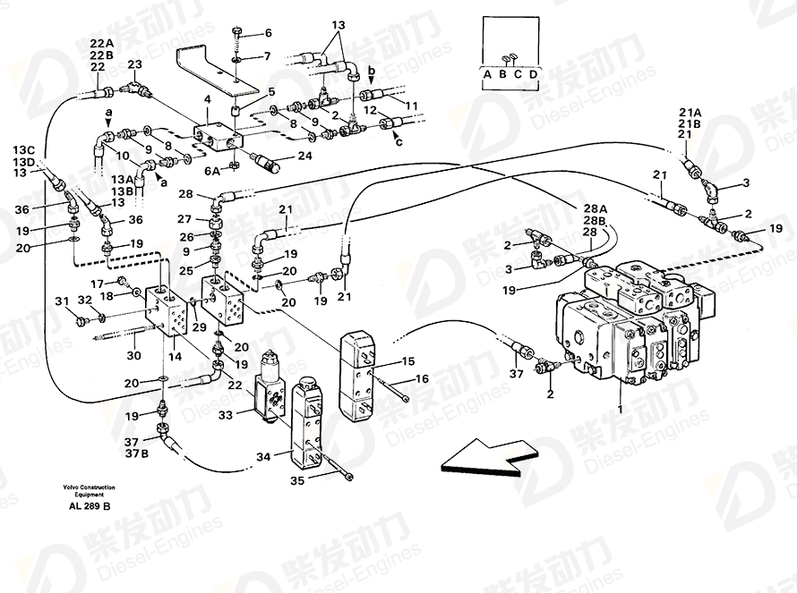 VOLVO Nipple 4821861 Drawing
