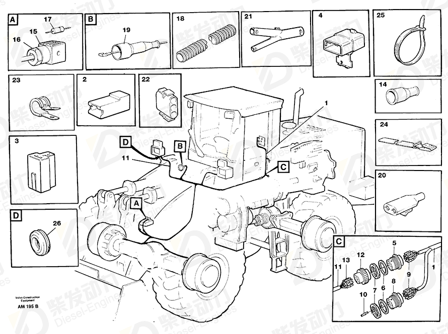 VOLVO Manifold 4803729 Drawing