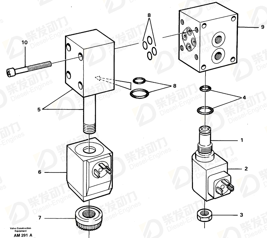 VOLVO Nut 11701046 Drawing