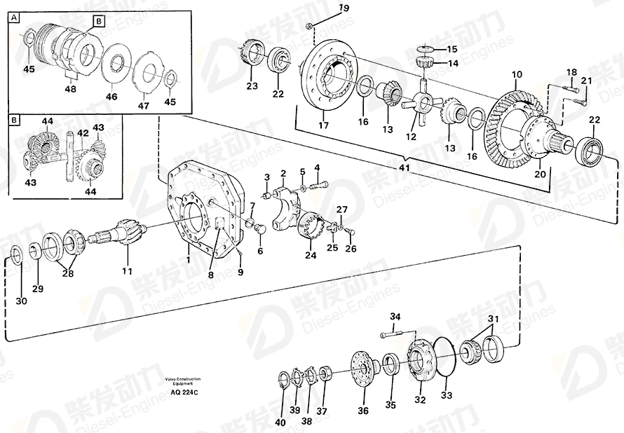 VOLVO Cap 1523562 Drawing