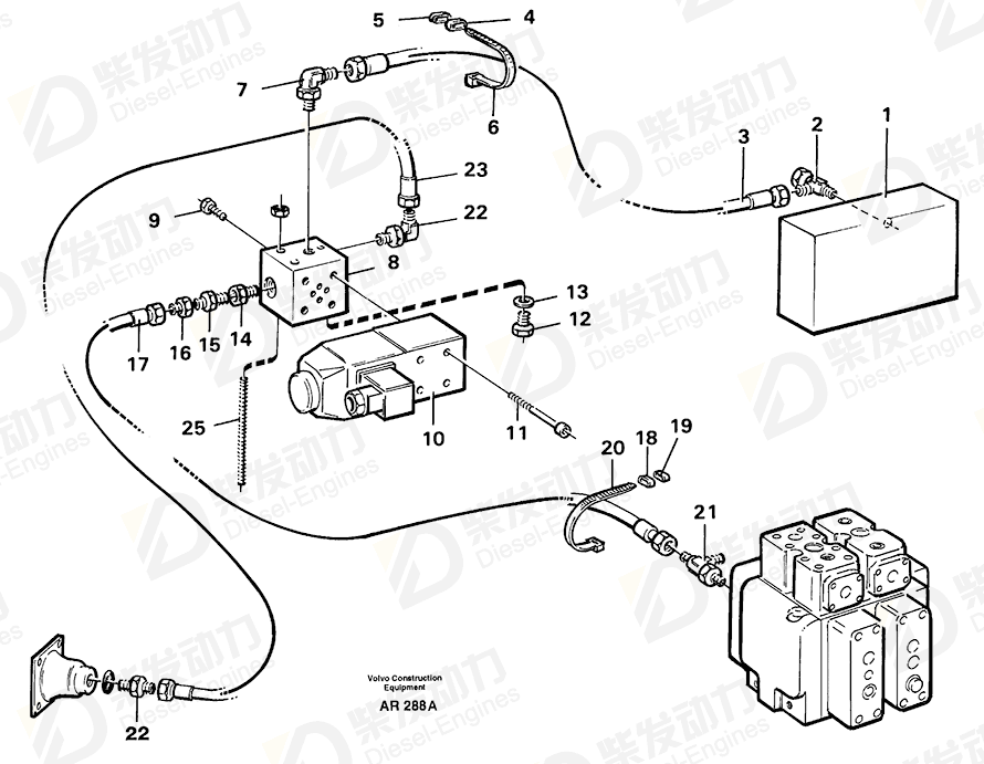 VOLVO Clutch 4863732 Drawing