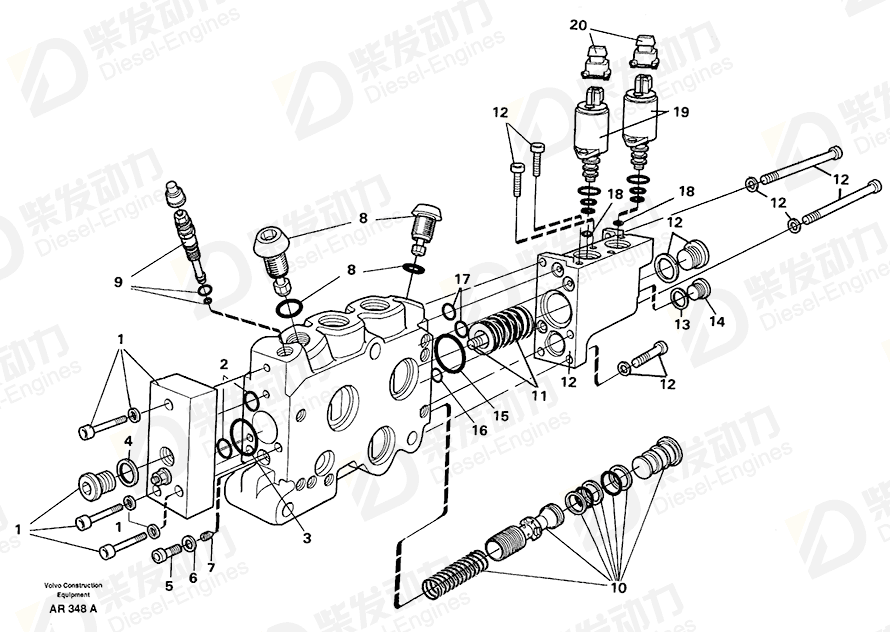 VOLVO Plug 11999447 Drawing