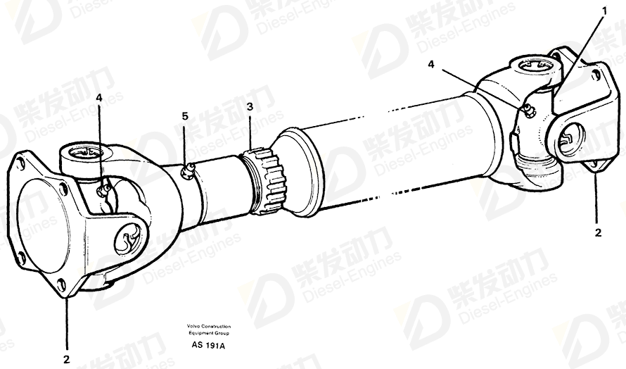 VOLVO Lubricating nipple 6213647 Drawing