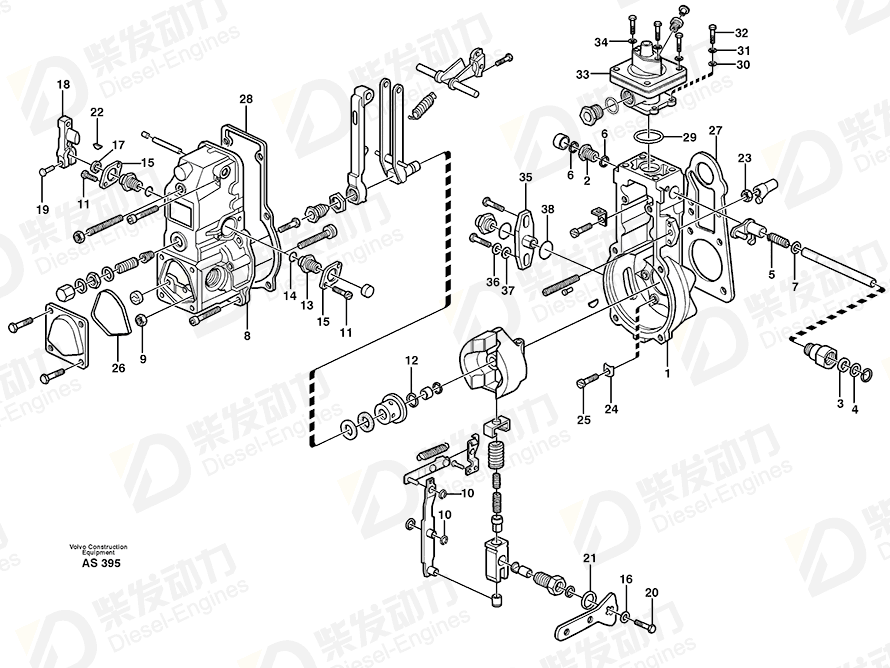 VOLVO O-ring 244574 Drawing